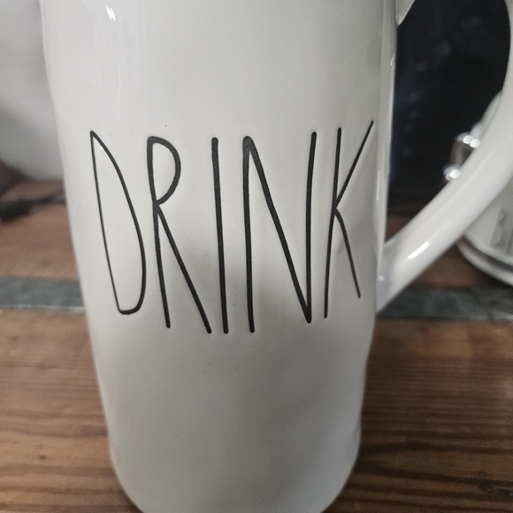 Rae Dunn White 'DRINK' Mug - Picture 5 of 5